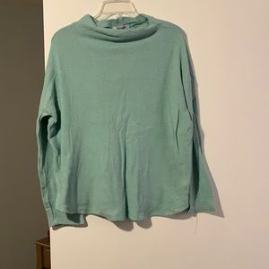 Large Teal Old Navy Mock Neck Sweater